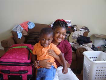 Me & TJ before leaving home