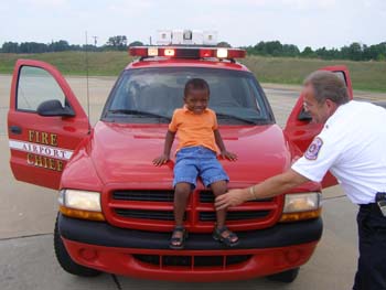 TJ ready to watch us take off